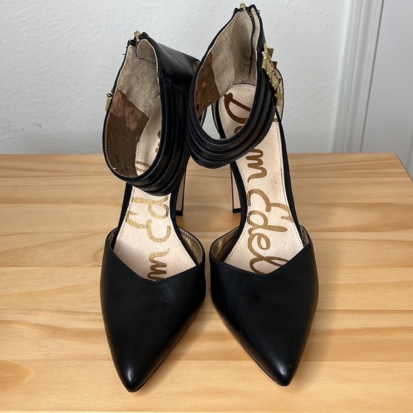 Sam Edelman Ankle Cuff Heels Size 9.5 - Picture 4 of 6